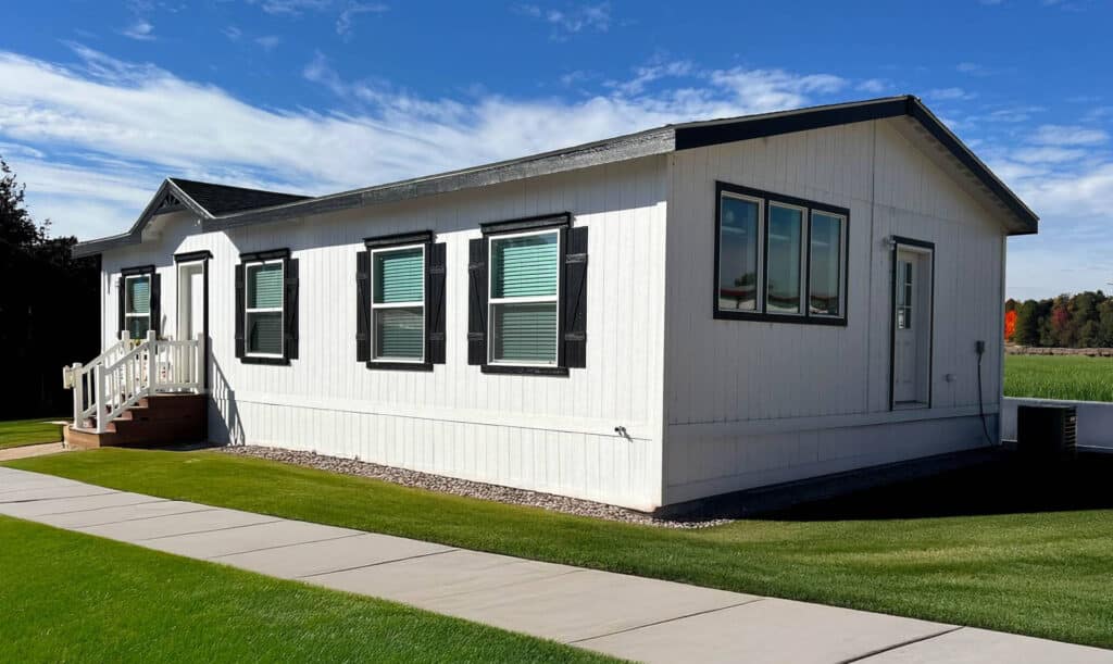 Mobile Home Exterior by Poky Homes